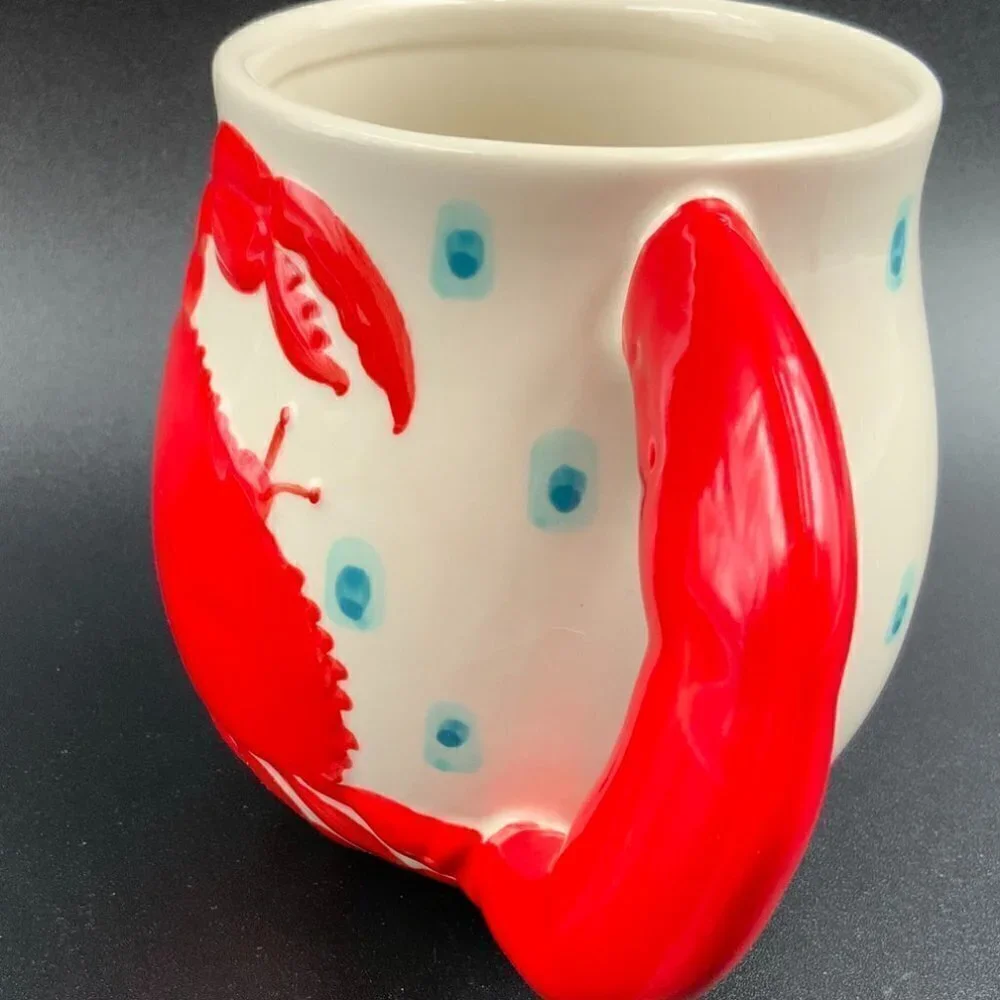 Pier 1 Vintage Crab Coffee Mug - Picture 3 of 7